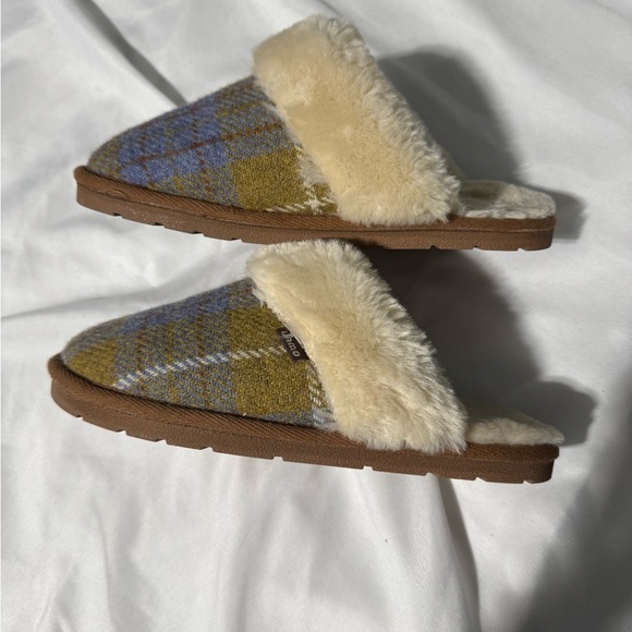 Lamo Hard Bottom Slippers – Faux Sherpa Lined – Size EU 39.5 - Picture 2 of 10